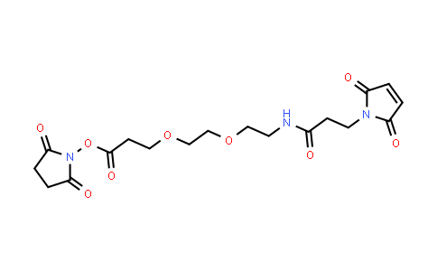 326003-46-7 | Poly(oxy-1,2-ethanediyl),α-[2-[[3-(2,5-dihydro-2,5-dioxo-1H-pyrrol-1-yl)-1-oxopropyl]amino]ethyl]-ω-[3-[(2,5-dioxo-1-pyrrolidinyl)oxy]-3-oxopropoxy]-