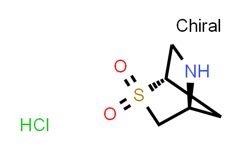 1481613-21-1 | (1S,4S)-2λ⁶-thia-5-azabicyclo[2.2.1]heptane 2,2-dioxide;hydrochloride