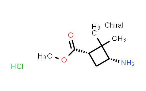 2247088-07-7 | methyl (1S,3R)-3-amino-2,2-dimethyl-cyclobutanecarboxylate;hydrochloride