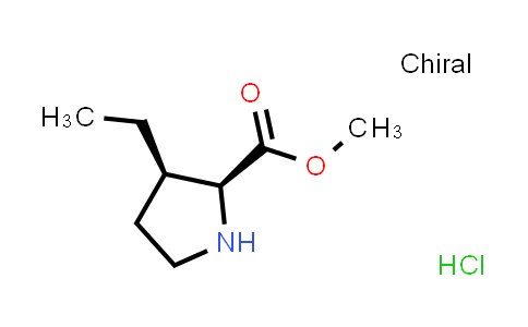 2806738-88-3 | methyl (2S,3R)-3-ethylpyrrolidine-2-carboxylate;hydrochloride