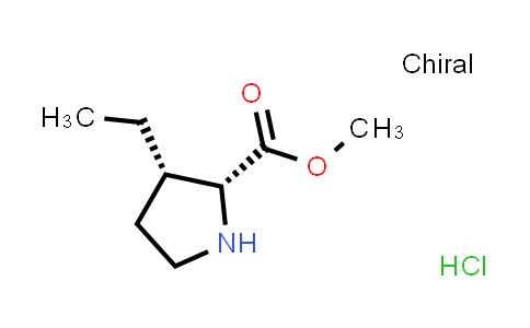 MC855849 | 2757731-99-8 | methyl (2R,3S)-3-ethylpyrrolidine-2-carboxylate;hydrochloride
