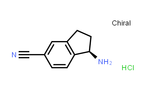 MC855850 | 903556-00-3 | (1R)-1-aminoindane-5-carbonitrile;hydrochloride