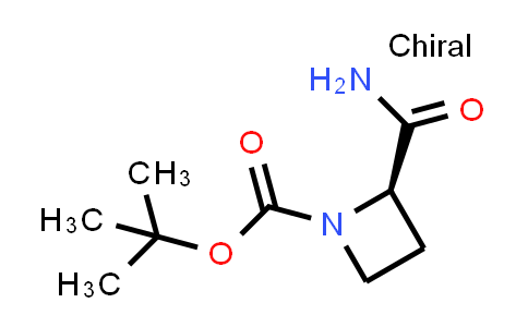 1821766-24-8 | tert-butyl (2R)-2-carbamoylazetidine-1-carboxylate