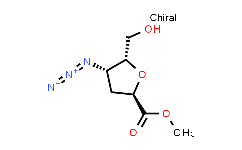 605669-75-8 | methyl (2R,4S,5R)-4-azido-5-(hydroxymethyl)tetrahydrofuran-2-carboxylate