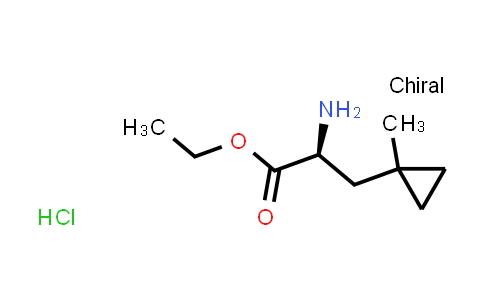 2940873-95-8 | ethyl (2S)-2-amino-3-(1-methylcyclopropyl)propanoate;hydrochloride