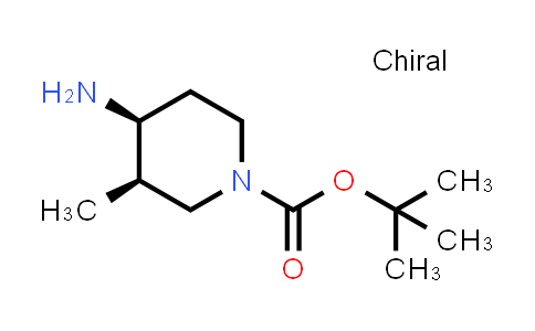 MC855909 | 1820569-34-3 | (3R,4S)-4-amino-3-methyl-piperidine-1-carboxylic acid tert-butyl ester