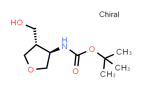 2472560-02-2 | tert-butyl N-[(3R,4S)-4-(hydroxymethyl)tetrahydrofuran-3-yl]carbamate