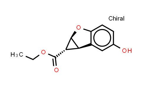 1446091-43-5 | ethyl (1S,1aS,6bR)-5-hydroxy-1a,6b-dihydro-1H-cyclopropa[b]benzofuran-1-carboxylate