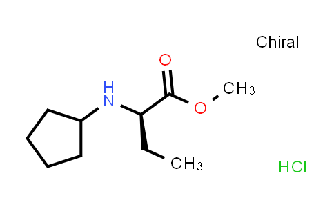 2920178-37-4 | methyl (2R)-2-(cyclopentylamino)butanoate;hydrochloride
