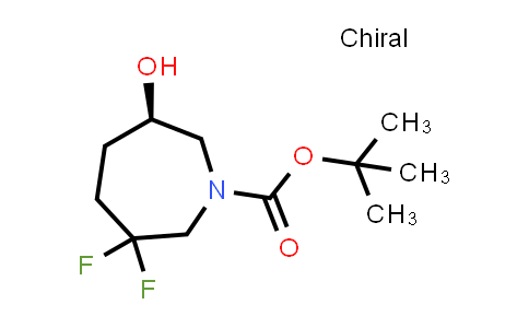MC856030 | 2839975-04-9 | tert-butyl (6R)-3,3-difluoro-6-hydroxy-azepane-1-carboxylate