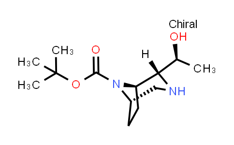 MC856043 | 2940874-00-8 | tert-butyl (1R,2R,5S)-2-[(1S)-1-hydroxyethyl]-3,8-diazabicyclo[3.2.1]octane-8-carboxylate