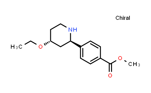 2891579-89-6 | methyl 4-[(2R,4R)-4-ethoxy-2-piperidyl]benzoate