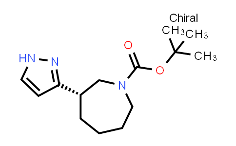 2380893-98-9 | tert-butyl (3S)-3-(1H-pyrazol-3-yl)azepane-1-carboxylate