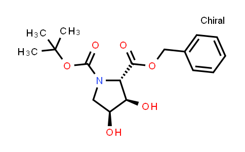 865469-50-7 | O2-benzyl O1-tert-butyl (2S,3R,4S)-3,4-dihydroxypyrrolidine-1,2-dicarboxylate
