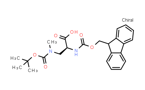 446847-80-9 | (2S)-3-{[(tert-butoxy)carbonyl](methyl)amino}-2-({[(9H-fluoren-9-yl)methoxy]carbonyl}amino)propanoic acid