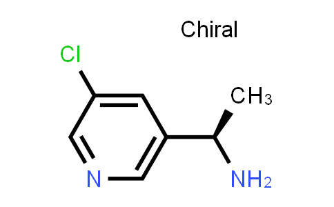 CAS No. 1213144-64-9, (1R)-1-(5-chloropyridin-3-yl)ethan-1-amine