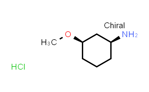 CAS No. 1821738-84-4, (1S,3R)-3-methoxycyclohexanamine;hydrochloride