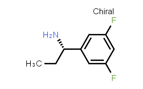 1212824-31-1 | Benzenemethanamine, α-ethyl-3,5-difluoro-, (αS)-(1S)-1-(3,5-difluorophenyl)propan-1-amine