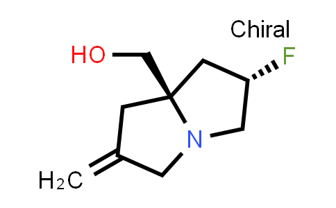 2864818-17-5 | [(2S,8R)-2-fluoro-6-methylene-2,3,5,7-tetrahydro-1H-pyrrolizin-8-yl]methanol