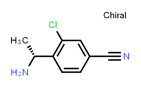 1335986-46-3 | Benzonitrile, 4-[(1R)-1-aminoethyl]-3-chloro-
