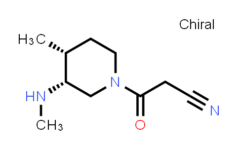 DY856475 | 1629858-78-1 | 3-[(3R,4R)-4-methyl-3-(methylamino)-1-piperidyl]-3-oxo-propanenitrile