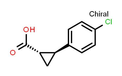 142793-24-6 | Cyclopropanecarboxylic acid, 2-(4-chlorophenyl)-, (1S,2S)-(1S,2S)-2-(4-chlorophenyl)cyclopropane-1-carboxylic acid