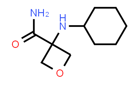 MC856488 | 1511701-39-5 | 3-(cyclohexylamino)oxetane-3-carboxamide