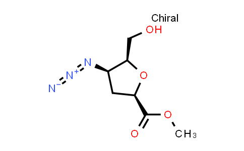 605669-66-7 | methyl (2R,4R,5S)-4-azido-5-(hydroxymethyl)tetrahydrofuran-2-carboxylate