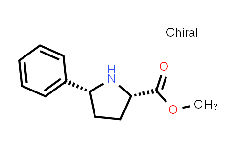 153242-44-5 | methyl (2S,5R)-5-phenylpyrrolidine-2-carboxylate
