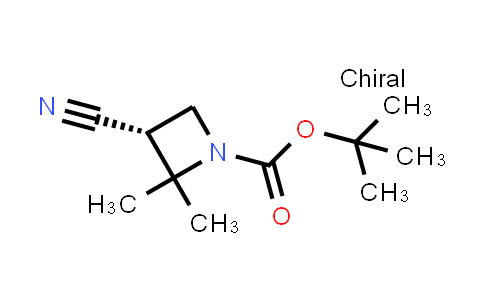 DY856556 | 2920218-45-5 | tert-butyl (3R)-3-cyano-2,2-dimethyl-azetidine-1-carboxylate