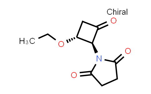 CAS No. 1864003-42-8, 1-[(1S,2R)-2-ethoxy-4-oxocyclobutyl]pyrrolidine-2,5-dione