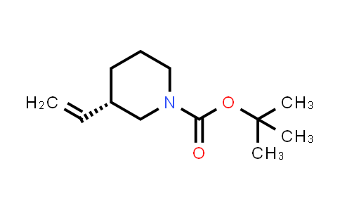 CAS No. 2126878-35-9, tert-butyl (3S)-3-ethenylpiperidine-1-carboxylate