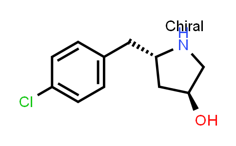 CAS No. 2088455-65-4, (3S,5S)-5-[(4-chlorophenyl)methyl]pyrrolidin-3-ol