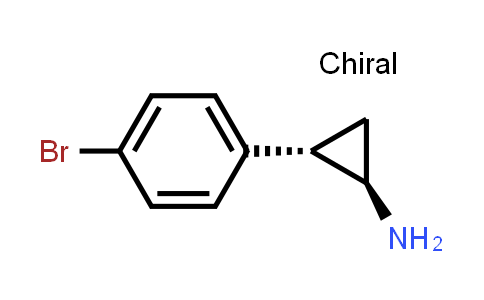 CAS No. 1123629-10-6, (1R,2S)-2-(4-bromophenyl)cyclopropan-1-amine