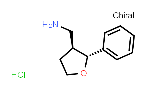 DY856575 | 1807933-82-9 | [(2R,3S)-2-phenyltetrahydrofuran-3-yl]methanamine;hydrochloride