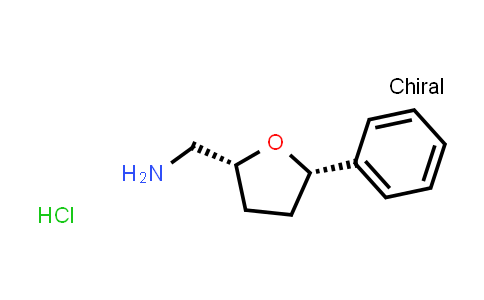 CAS No. 1808640-98-3, 1-[(2R,5S)-5-phenyloxolan-2-yl]methanamine hydrochloride