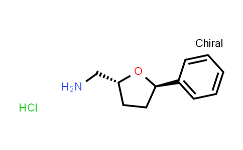 CAS No. 1807939-14-5, 1-[(2R,5R)-5-phenyloxolan-2-yl]methanamine hydrochloride