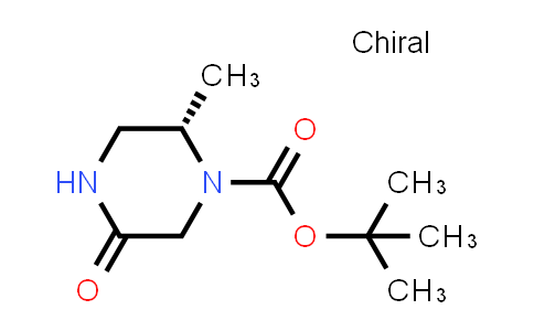 CAS No. 1627749-02-3, tert-butyl (2S)-2-methyl-5-oxo-piperazine-1-carboxylate