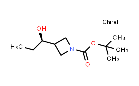 CAS No. 2920233-16-3, tert-butyl 3-[(1R)-1-hydroxypropyl]azetidine-1-carboxylate