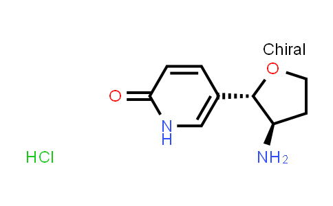 CAS No. 1955473-70-7, 5-[(2S,3R)-3-aminotetrahydrofuran-2-yl]-1H-pyridin-2-one;hydrochloride