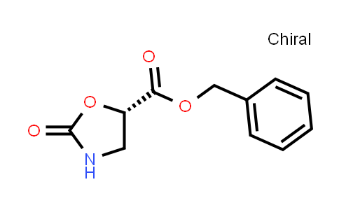 CAS No. 112663-80-6, benzyl (5S)-2-oxo-1,3-oxazolidine-5-carboxylate