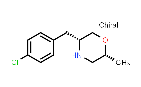 CAS No. 2306253-07-4, (2R,5R)-5-[(4-chlorophenyl)methyl]-2-methyl-morpholine