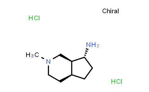 DY856650 | 2920238-82-8 | (4aS,7R,7aS)-2-methyl-1,3,4,4a,5,6,7,7a-octahydrocyclopenta[c]pyridin-7-amine;dihydrochloride