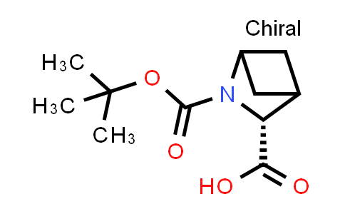 CAS No. 2165660-20-6, (3R)-2-[(tert-butoxy)carbonyl]-2-azabicyclo[2.1.1]hexane-3-carboxylic acid