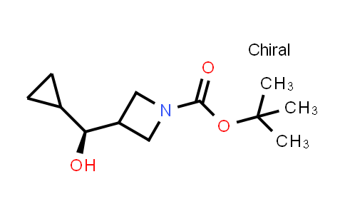 CAS No. 2350032-90-3, tert-butyl 3-[(S)-cyclopropyl(hydroxy)methyl]azetidine-1-carboxylate