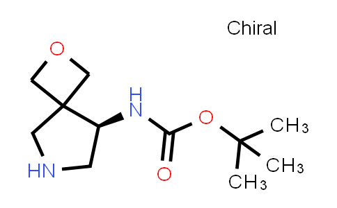 CAS No. 2512199-84-5, tert-butyl N-[(5R)-2-oxa-7-azaspiro[3.4]octan-5-yl]carbamate