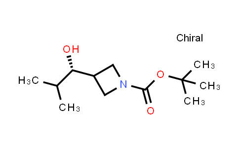 CAS No. 2920233-20-9, tert-butyl 3-[(1S)-1-hydroxy-2-methyl-propyl]azetidine-1-carboxylate