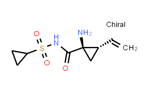 CAS No. 772337-53-8, (1R,2S)-1-amino-N-(cyclopropanesulfonyl)-2-ethenylcyclopropane-1-carboxamide