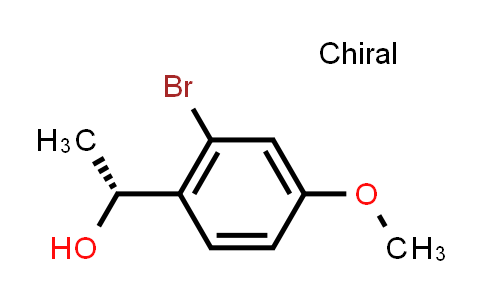 CAS No. 1232403-71-2, (1R)-1-(2-bromo-4-methoxyphenyl)ethan-1-ol