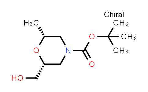 1700609-48-8 | tert-butyl (2R,6R)-2-(hydroxymethyl)-6-methyl-morpholine-4-carboxylate